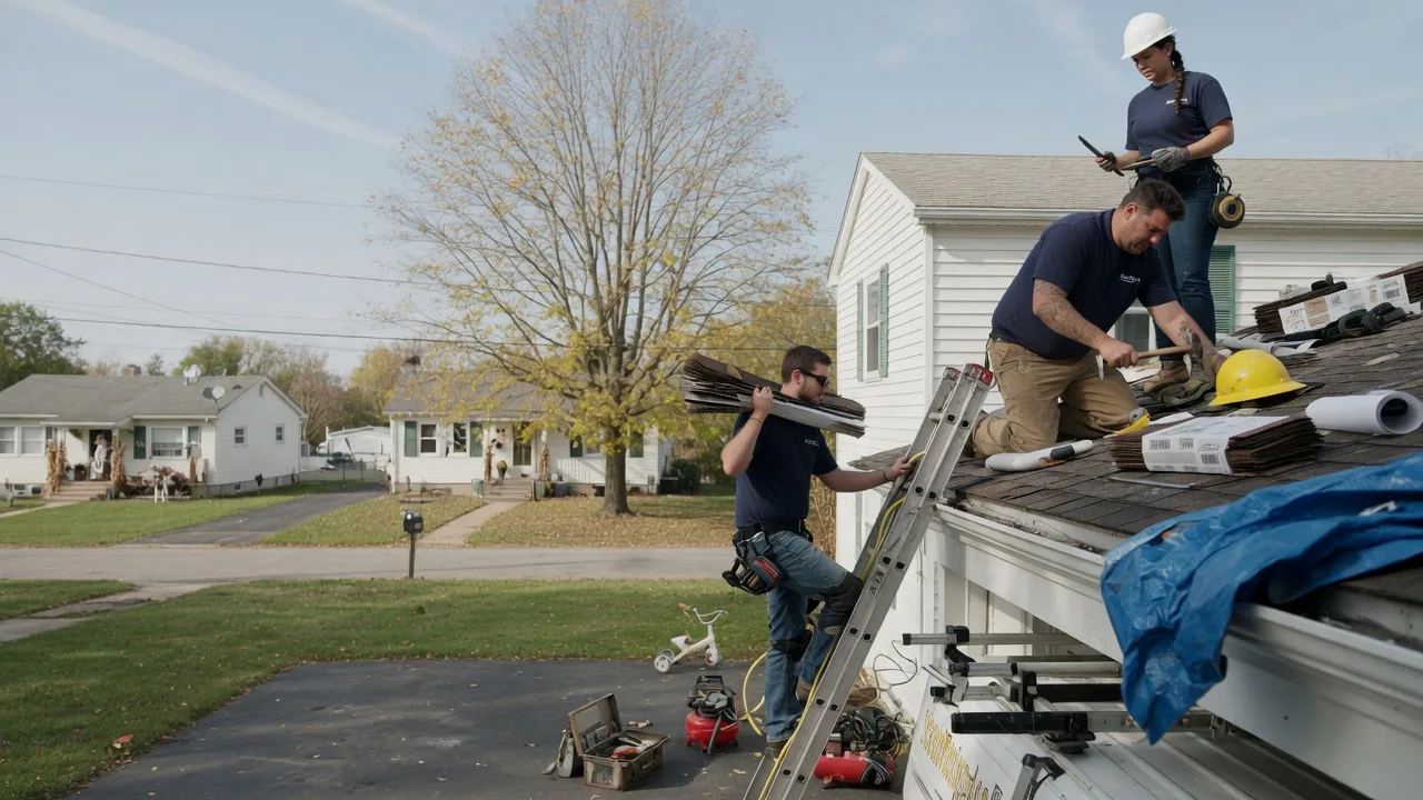 Local Roofing Contractors in Fairfield, IA near me